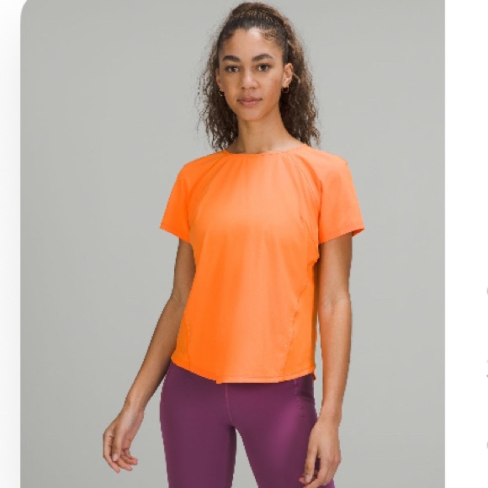 Lululemon Lightweight Stretch Running Short Sleeve Top